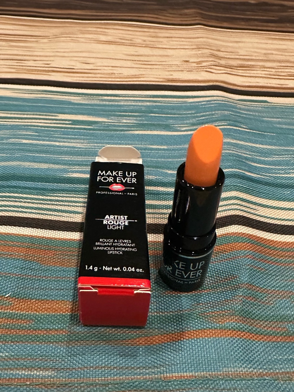 Makeup Forever Artist Rouge Light Hydrating Lipstick — Bright Orange